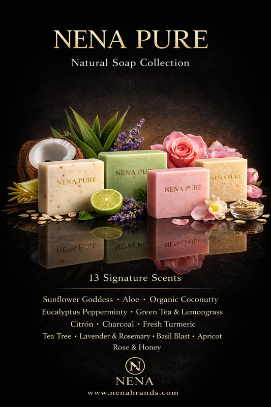 NENA Pure Natural Soap Collection